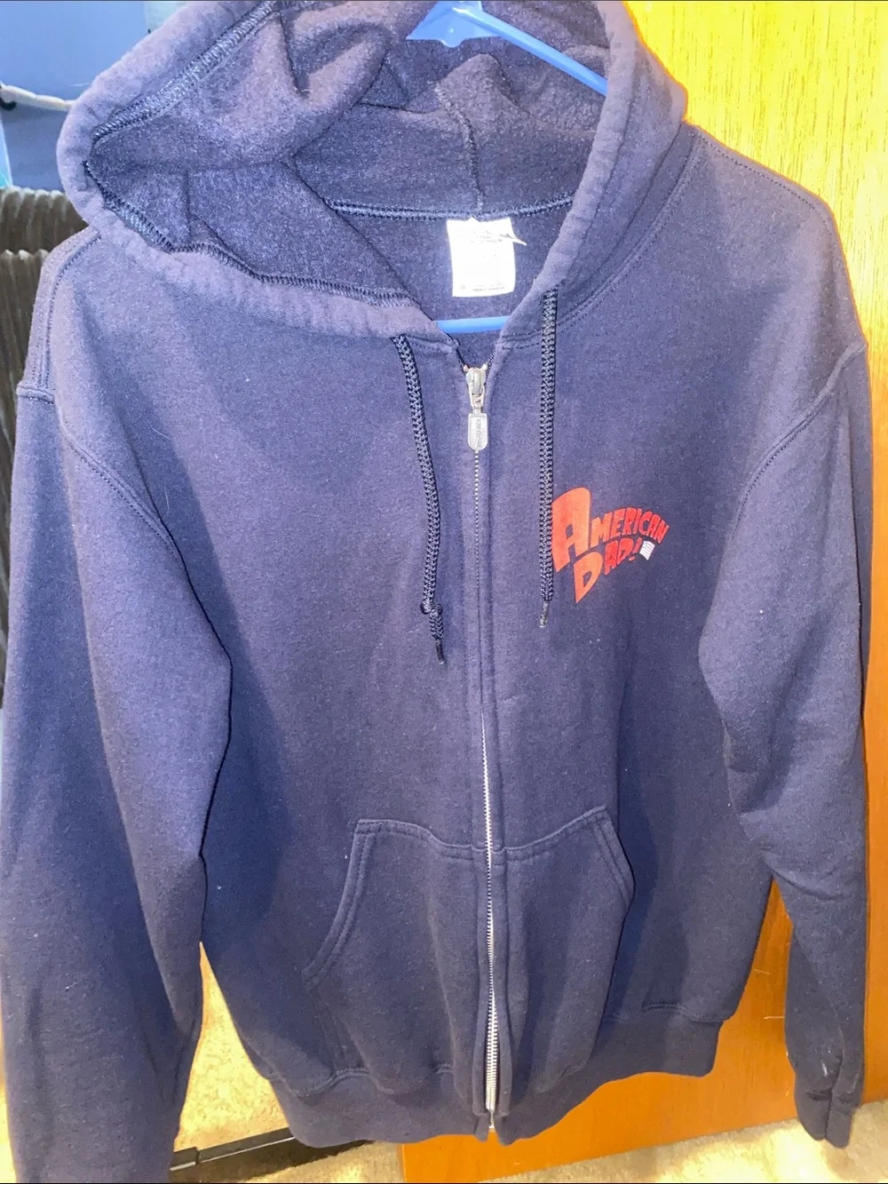 AMERICAN DAD CHARACTER- ZIP UP HOODIE JACKET - Picture 9 of 15